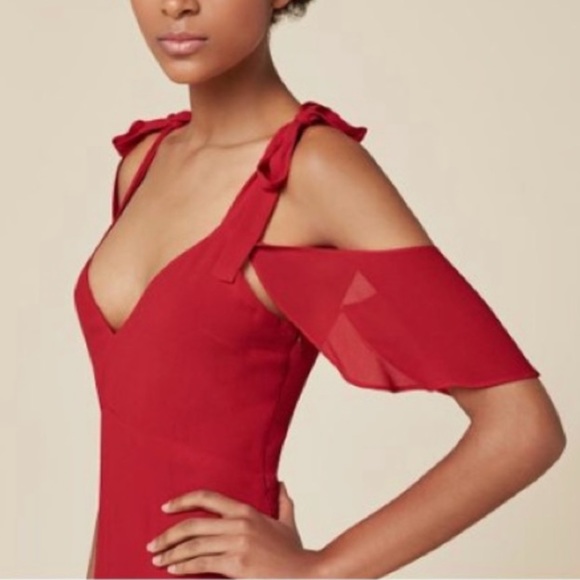 REFORMATION - Bennett dress in Pointsetta, 4 - Picture 5 of 11